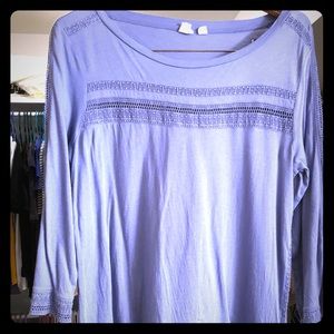 Sexy peek a boo blouse